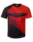 VAUDE T-Shirt Mens Moab T-shirt Vi Kurzarm-Shirt Rot/Dunkelrot