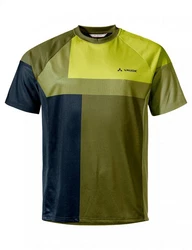 VAUDE T-Shirt Mens Moab T-shirt Vi Kurzarm-Shirt Mischfarben/Dunkelgrün/Grün/Neonfarben/Gelb/Blau