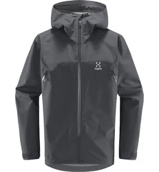 Haglöfs Anorak Roc GTX Jacket Herren Dunkelgrau/Grau/Rot