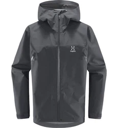 Haglöfs Anorak Roc GTX Jacket Herren Dunkelgrau/Grau/Rot