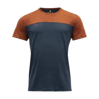 Devold Norang Merino 150 Tee Herren Orange/Braun/Mischfarben