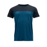 Devold Norang Merino 150 Tee Herren Türkis/Dunkelblau/Blau