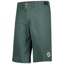 Scott Fahrradhose Radshorts Trail Flow Grün/Dunkelgrün