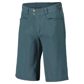 Scott Fahrradhose Radshorts Trail Flow Blau/Türkis/Grün/Grau