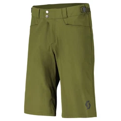 Scott Fahrradhose Radshorts Trail Flow Dunkelgrün/Grün/Khaki