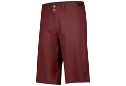 Scott Fahrradhose Radshorts Trail Flow Dunkelrot/Braun/Rot