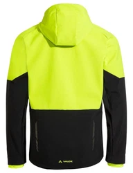 VAUDE Anorak Mens Qimsa Softshell Jacket Gelb/Grün/Neonfarben