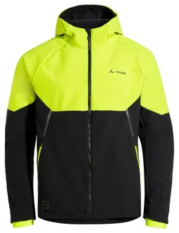 VAUDE Anorak Mens Qimsa Softshell Jacket Gelb/Grün/Neonfarben