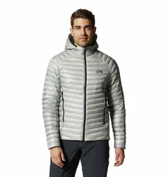 Mountain Hardwear Poncho Ghost Whisperer/2 Hoody Herren Grau/Hellgrau
