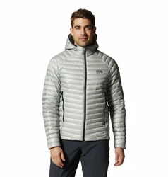 Mountain Hardwear Poncho Ghost Whisperer/2 Hoody Herren Grau/Hellgrau