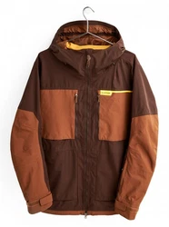 Burton Winterjacke Braun/Dunkelbraun/Orange