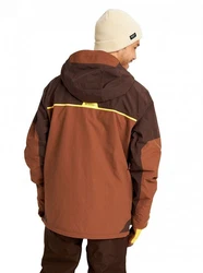 Burton Winterjacke Braun/Dunkelbraun/Orange