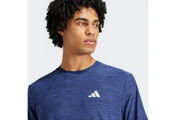 ADIDAS PERFORMANCE Sportshirt Essentials/TR-ES STRETCH T Hellblau/Dunkelblau/Blau