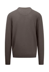 FYNCH-HATTON Pullover Grau/Braun/Dunkelgrau/Khaki