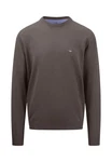 FYNCH-HATTON Pullover Grau/Braun/Dunkelgrau/Khaki FYNCH-HATTON Pullover Grau/Braun/Dunkelgrau/Khaki