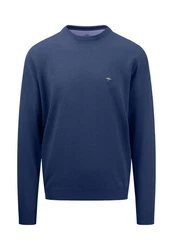 FYNCH-HATTON Pullover Dunkelblau/Blau/Hellblau
