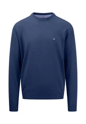 FYNCH-HATTON Pullover Dunkelblau/Blau/Hellblau
