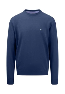 FYNCH-HATTON Pullover Dunkelblau/Blau/Hellblau