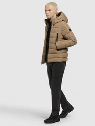 khujo Steppjacke WOU Beige/Braun/Khaki