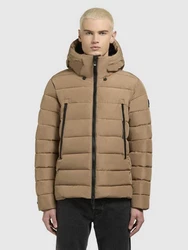 khujo Steppjacke WOU Beige/Braun/Khaki