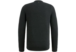 PME LEGEND Rundhalspullover Crewneck Dunkelgrau/Grau/Dunkelgrün