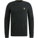 PME LEGEND Rundhalspullover Crewneck Dunkelgrau/Grau/Dunkelgrün