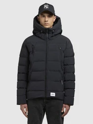 khujo Steppjacke GAON Schwarz/Dunkelgrau
