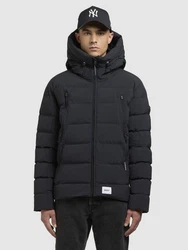 khujo Steppjacke GAON Schwarz/Dunkelgrau