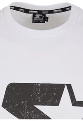 Starter Black Label T-Shirt Starter Logo Oversize Acid Tee Weiß/Silber/Schwarz