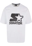 Starter Black Label T-Shirt Starter Logo Oversize Acid Tee Weiß/Silber/Schwarz