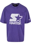 Starter Black Label T-Shirt Starter Logo Oversize Acid Tee Lila/Dunkelblau