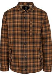Brandit Classic Sherpa Jacket (1-St) Orange/Braun