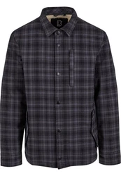 Brandit Classic Sherpa Jacket (1-St) Schwarz/Dunkelblau/Dunkelgrau/Grau