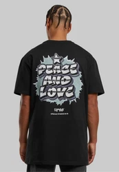 Upscale by Mister Tee T-Shirt Peace&Love Heavy Oversize Tee 