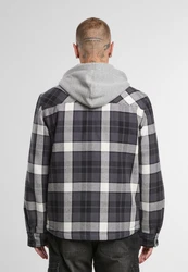 Brandit Top Heavy Twill Jacket (1-St) Schwarz/Dunkelgrau/Hellgrau/Grau/Gelb/Dunkelblau