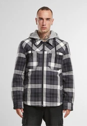 Brandit Top Heavy Twill Jacket (1-St) Schwarz/Dunkelgrau/Hellgrau/Grau/Gelb/Dunkelblau