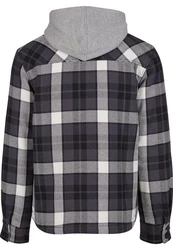 Brandit Top Heavy Twill Jacket (1-St) Schwarz/Dunkelgrau/Hellgrau/Grau/Gelb/Dunkelblau
