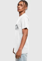 MisterTee T-Shirt Love Sign Tee Weiß/Creme/Hellblau