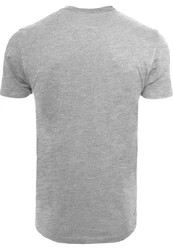 MisterTee T-Shirt Love Sign Tee Grau/Hellgrau/Silber