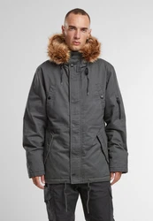 Brandit Men Fish Tail Parka Dunkelgrau/Hellgrau/Schwarz/Grau