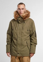Brandit Men Fish Tail Parka Dunkelgrün/Braun/Khaki