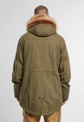 Brandit Men Fish Tail Parka Dunkelgrün/Braun/Khaki
