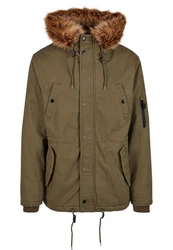 Brandit Men Fish Tail Parka Dunkelgrün/Braun/Khaki