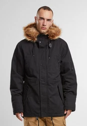 Brandit Men Fish Tail Parka Schwarz
