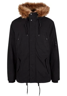 Brandit Men Fish Tail Parka Schwarz