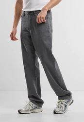 URBAN CLASSICS Bequeme Jeans Straight Fit Denim 