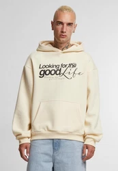 Upscale by Mister Tee Kapuzensweatshirt For The Good Hoody Khaki/Beige/Braun