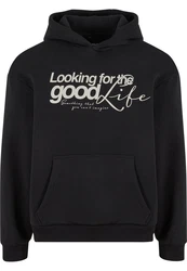 Upscale by Mister Tee Kapuzensweatshirt For The Good Hoody Schwarz