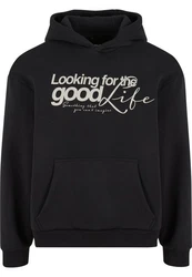 Upscale by Mister Tee Kapuzensweatshirt For The Good Hoody Schwarz