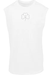 Merchcode T-Shirt Spring Leaf Clover Flower Sleeveless Tee 